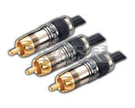3 RCA Plug to 3 RCA Cord with OFC Cable - 3 Meter