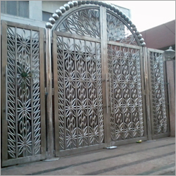 Designer Stainless Steel Gate