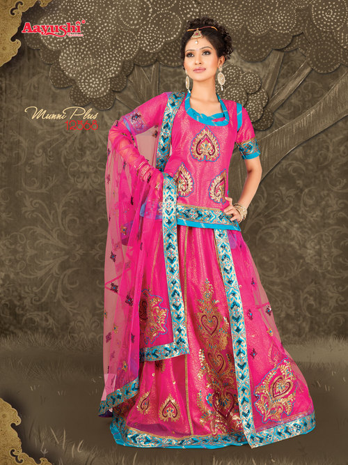 Wedding Silk Lehenga Cholis