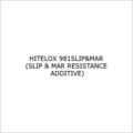 Slip Resistant Additives