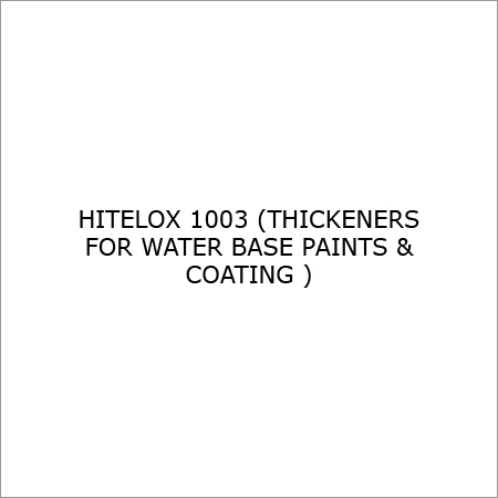 Paints Thickeners