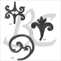 Wrought Iron Gate Decoration