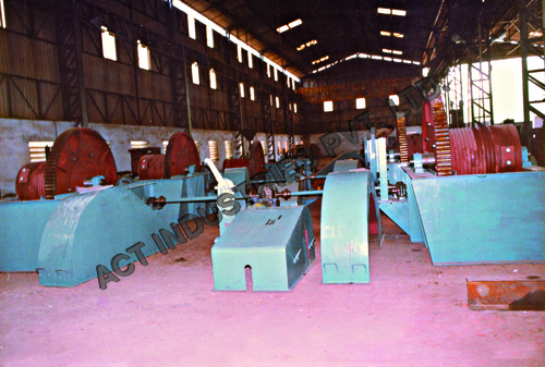 Winch Gates Of Dam