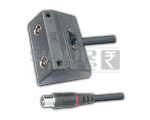 SCART Plug 21 Pin to 3 RCA Socket Adaptor with Switch