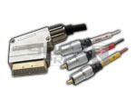 SCART Plug 21 Pin to 3 RCA Plug Cord