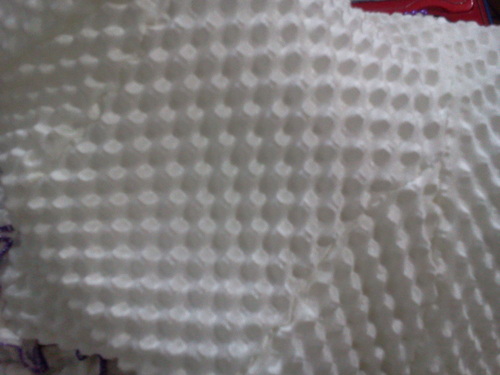 krazy emboss fabrics machine for bullet design