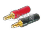4 mm Crimp & Screw Type Plug Connector (Gold Plated) With Beryllium Copper