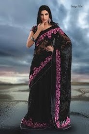 Fancy Black Sarees