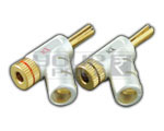 Banana Plug 45 Cum Socket Lock Type (Gold Plated)