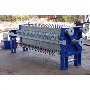 Hydraulic Filter Press - Color: Blue