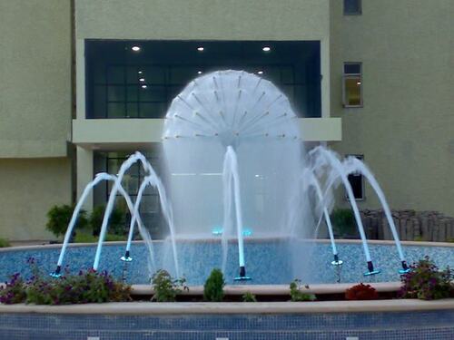 Ball Fountain With Foam Jets