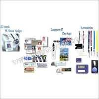 बहुरंगी प्लास्टिक आईडी कार्ड