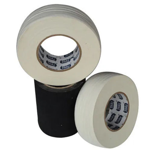 Non Waterproof Cotton Cloth Adhesive Tapes - Color: Black