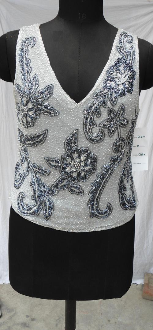 Beeded Two Pc Dress