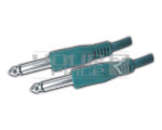 TS Male 1/4' Mono jack to TS Male 1/4' Mono jack cord 5 Meter
