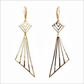 Painted Lady Handcrafted Earrings