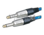 TS Male 1/4' Mono jack to TS Male 1/4' Mono jack cord - 3 Meters