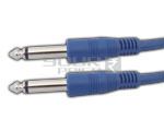 TS Male 1/4' Mono jack to TS Male 1/4' Mono jack Male cord - 5 Meter