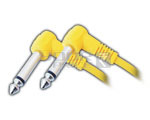 TS Rt. Angle 1/4' Male to TS Rt. Angle 1/4' Male - 1.5 Meters