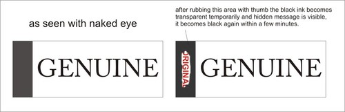 Tamper Evident Security Labels