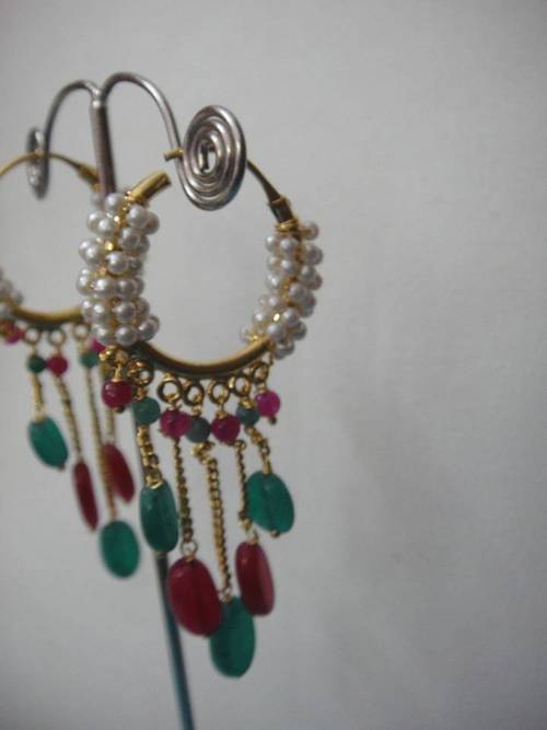 Pearl Hanging Earing