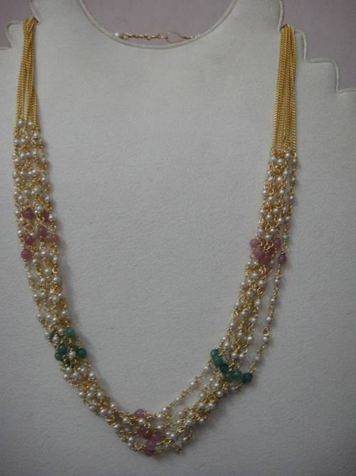 Pearl Necklace - Cultured Pearls, 45 cm Length, 6-7 mm Pearl Size, White Color | Classic Style, Elegant Design, Luxury Appeal, Versatile Accessory