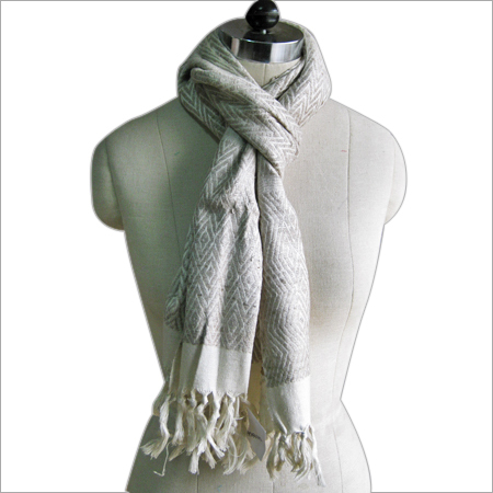 Big Natural Diamond Silk Scarf