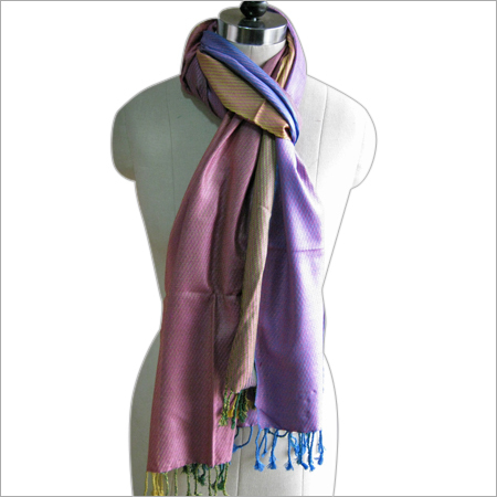 Multi Color Natural Silk Scarf