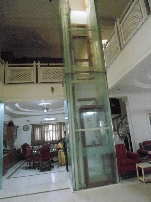 Glass Home Lift