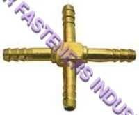 Brass Cross Joint Nipple