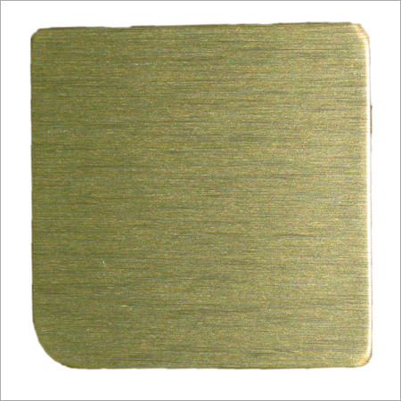 Brush Gold Laminated Panels