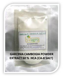 GARCINIA CAMBOGIA 60% HCA POWDER EXTRACT