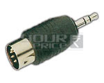 EP Stereo Plug to 5 Pin Male Adapter