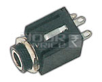 TRS Female Panel Mounting Connector