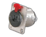 TRS connector Nickle plated Lock Type