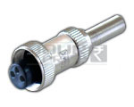 3 Pin Mic Lock Type Din XLR (GOLD PLATED PIN)