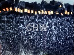 Curly Bulk Hair