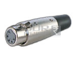 5 Pin Micro Phone Connector Female XLR 