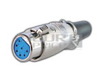 XLR 7 Pin Micro Phone Connector Female