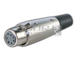 7 Pin Mic Connector Female XLR