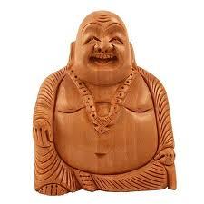 siiting laughing buddha