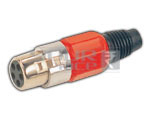 5 Pin Micro Phone Connector XLR Female 