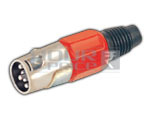 5 Pin Micro Phone Connector XLR Male 