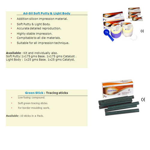Ad-Sil Soft Putty & Light Body