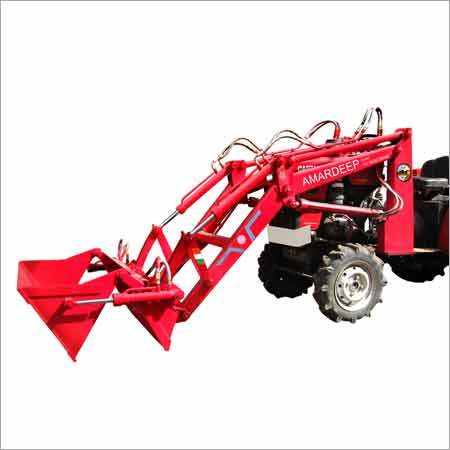 Mini Tractor Mounted High Dump Loader