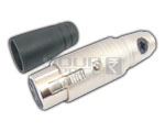 XLR Male Connector With Screw Lock