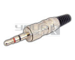 EP Stereo Male Connector - 3.5mm Full Metal ( Copper plated)