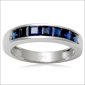 Gift Men'S Sapphire Ring