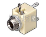EP Female Connector - 3.5mm With Spring (Chassis Mounting)