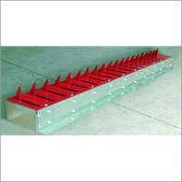 Heavy Spike Barrier - Tampered Steel, 2-8 Mtrs Wide, Spike Height 150 Mm, Spacing 100 Mm | High Security, Fast Deployment, Durable Design, Easy Installation